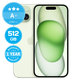 Apple iPhone 15 Green 512GB A+ Reconditionné