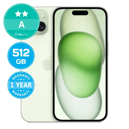 Apple iPhone 15 Green 512GB A Reconditionné