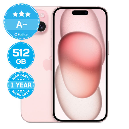 Apple iPhone 15 Pink 512GB A+ Reconditionné