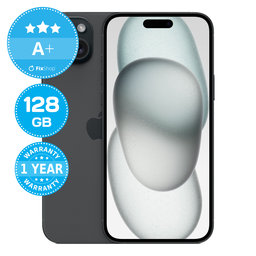 Apple iPhone 15 Plus Black 128GB A+ Reconditionné