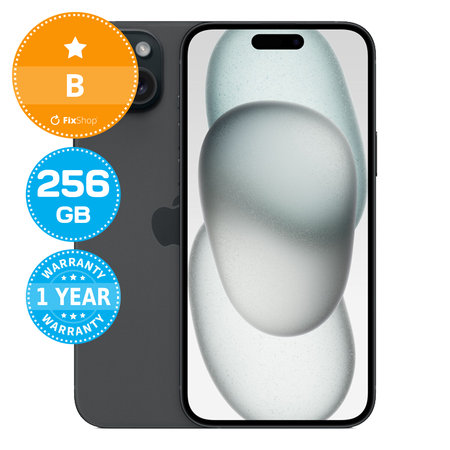 Apple iPhone 15 Plus Black 256GB B Reconditionné