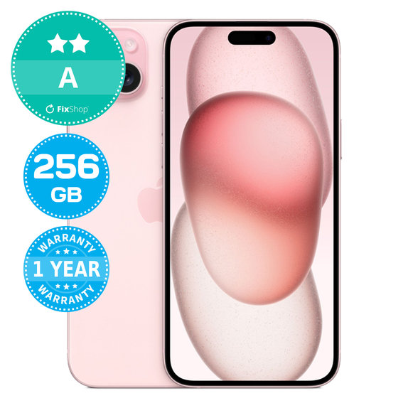 Apple iPhone 15 Plus Pink 256GB A Reconditionné