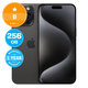 Apple iPhone 15 Pro Max Black Titanium 256GB B Reconditionné