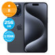 Apple iPhone 15 Pro Max Blue Titanium 256GB B Reconditionné