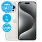 Apple iPhone 15 Pro Max White Titanium 1TB A+ Reconditionné