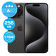 Apple iPhone 15 Pro Black Titanium 256GB A+ Reconditionné