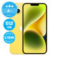 Apple iPhone 14 Plus Yellow 512GB A+ Reconditionné