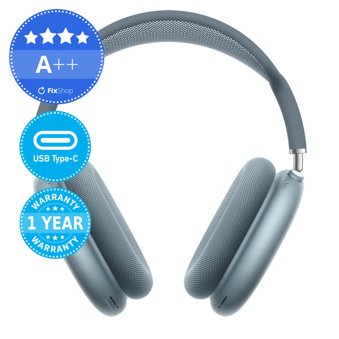 Apple AirPods Max (USB-C) - Blue A++ Reconditionné