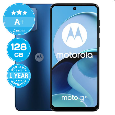 Motorola Moto G14 Blue 128GB A+ Reconditionné