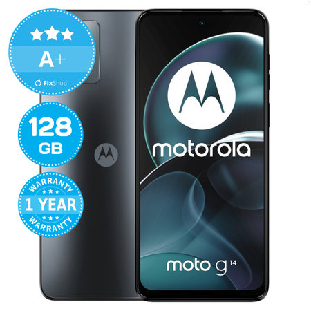 Motorola Moto G14 Steel Gray 128GB A+ Reconditionné