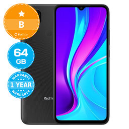 Xiaomi Redmi 9C Black 64GB B Reconditionné