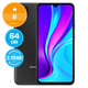 Xiaomi Redmi 9C Black 64GB B Reconditionné