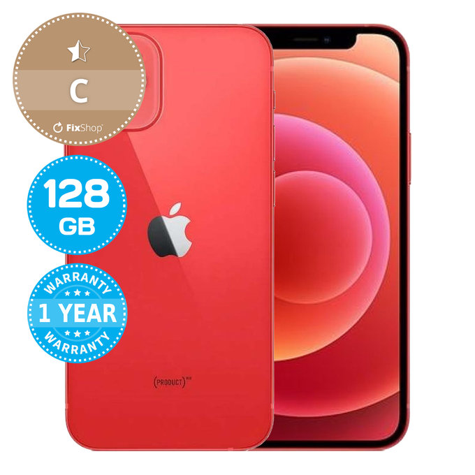 Apple iPhone 12 Mini (PRODUCT)RED 128GB C Reconditionné