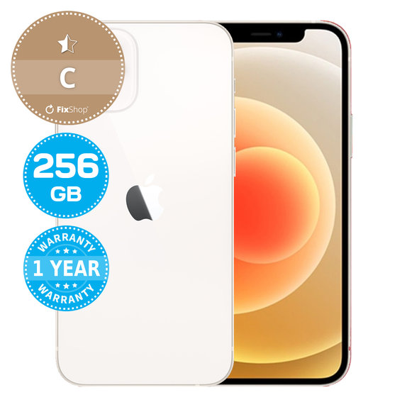 Apple iPhone 12 Mini White 256GB C Reconditionné
