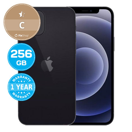 Apple iPhone 12 Black 256GB C Reconditionné
