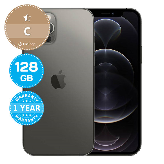 Apple iPhone 12 Pro Graphite 128GB C Reconditionné