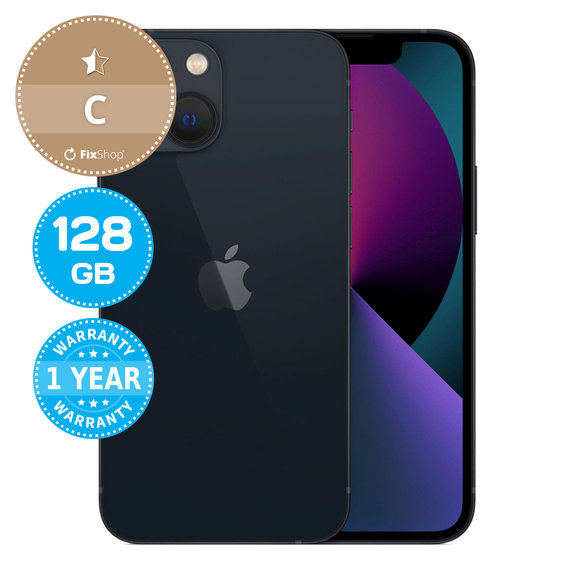 Apple iPhone 13 Mini Midnight 128GB C Reconditionné