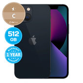 Apple iPhone 13 Mini Midnight 512GB C Reconditionné