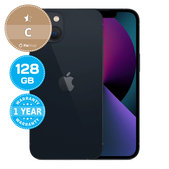 Apple iPhone 13 Midnight 128GB C Reconditionné