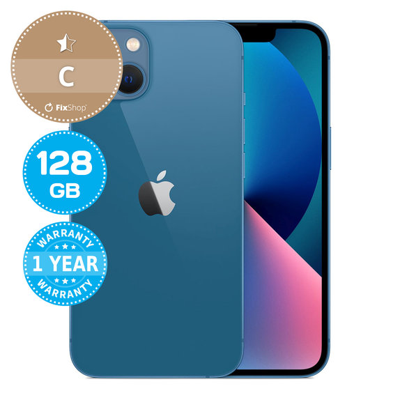 Apple iPhone 13 Blue 128GB C Reconditionné