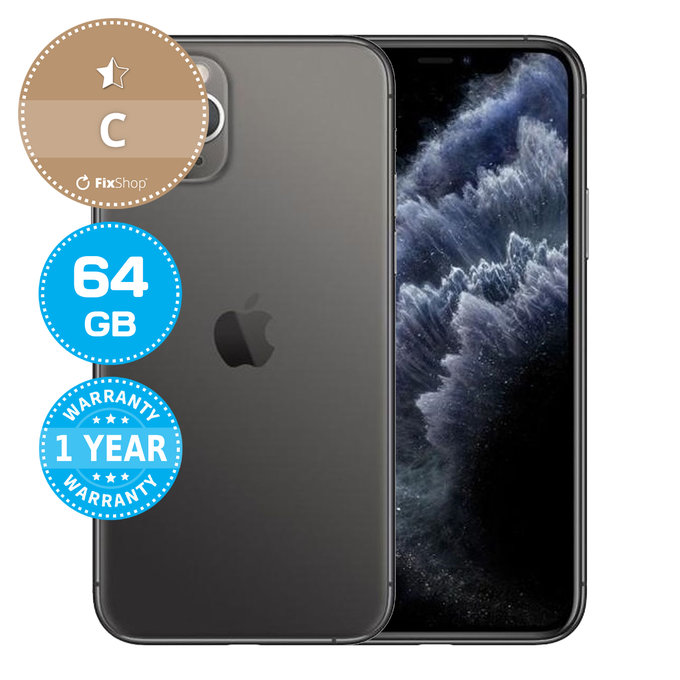 Apple iPhone 11 Pro Space Gray 64GB C Reconditionné