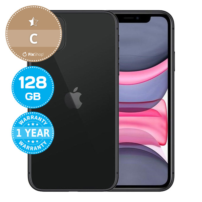 Apple iPhone 11 Black 128GB C Reconditionné