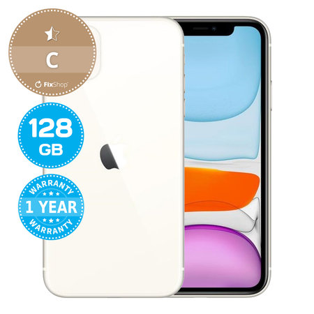 Apple iPhone 11 White 128GB C Reconditionné
