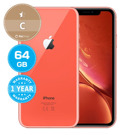 Apple iPhone XR Coral 64GB C Reconditionné