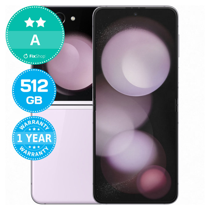 Samsung Galaxy Z Flip 5 F731B Lavender 512GB A Reconditionné
