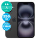 Apple iPhone 16 Black 256GB A Reconditionné