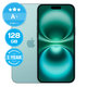 Apple iPhone 16 Teal 128GB A+ Reconditionné