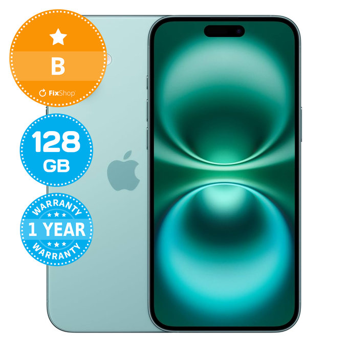 Apple iPhone 16 Teal 128GB B Reconditionné