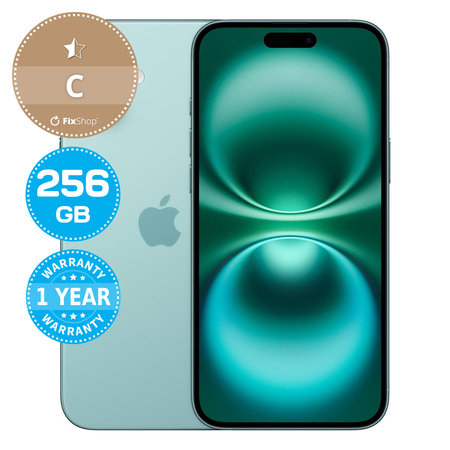 Apple iPhone 16 Teal 256GB C Reconditionné