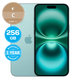 Apple iPhone 16 Teal 256GB C Reconditionné