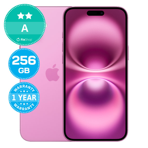 Apple iPhone 16 Plus Pink 256GB A Reconditionné