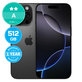 Apple iPhone 16 Pro Black Titanium 512GB A Reconditionné