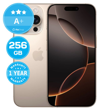 Apple iPhone 16 Pro Desert Titanium 256GB A+ Reconditionné