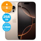 Apple iPhone 16 Pro Desert Titanium 256GB B Reconditionné