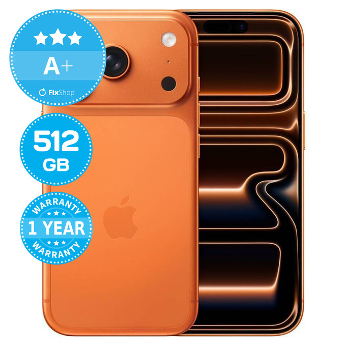 Apple iPhone 17 Pro Cosmic Orange 512GB A+ Reconditionné