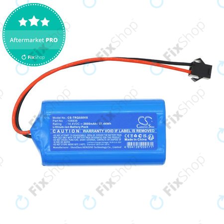 Batterie pour Tesla Robostar IQ550, 2600mAh, Li-Ion, 14.4V, 106936, HQ