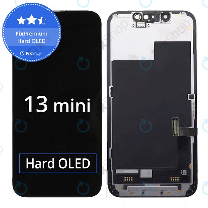 Apple iPhone 13 Mini - Écran LCD + Écran Tactile + Cadre Dur OLED FixPremium