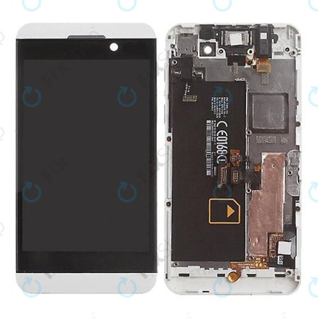Blackberry Z10 - Écran LCD + Écran Tactile + Châssis 4G (Blanc)
