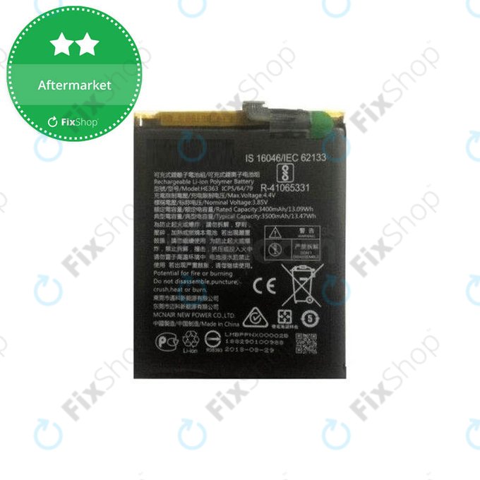 Nokia 8.1 (Nokia X7) - Batterie 20PNX0W0004, HE362, HE363 3500mAh