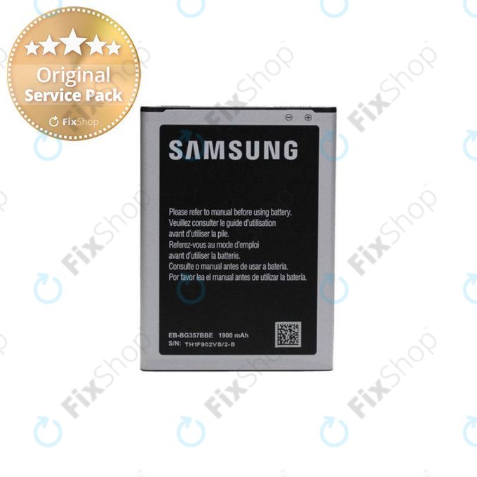 Samsung Galaxy Ace 4 G357FZ - Batterie EB-BG357BBE 1900mAh - GH43-04280A Genuine Service Pack