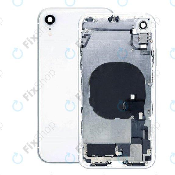 Apple iPhone XR - Petites pièces du boîtier arrière (Blanc)