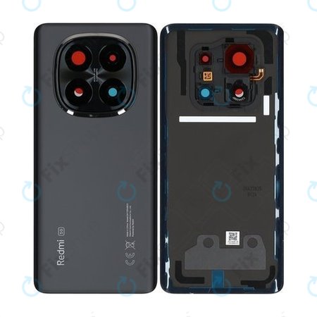 Xiaomi Redmi Note 14 Pro+ 5G 24094RAD4G - Cache batterie (Midnight Black) - 5600240O16U00 Genuine Service Pack