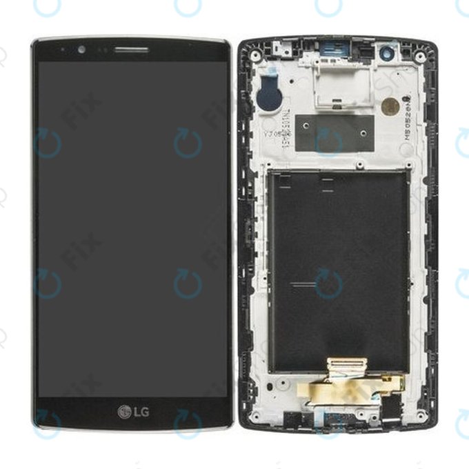 LG G4 H815 - Ecran LCD + Ecran Tactile + Cadre (Noir) - ACQ88367631 Genuine Service Pack
