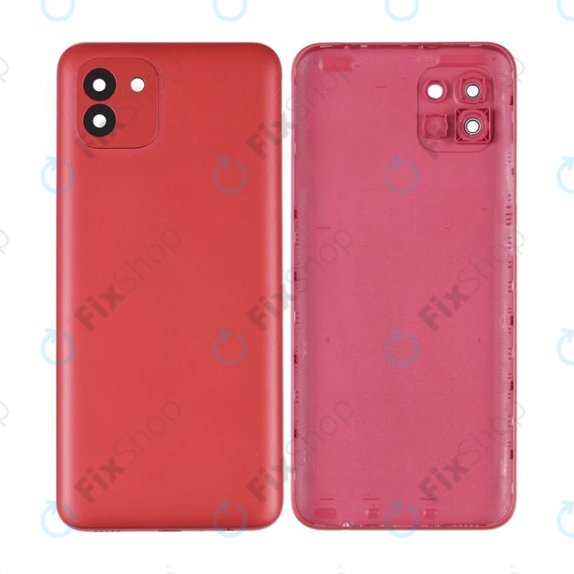 Samsung Galaxy A03 A035G - Cache batterie (Red)