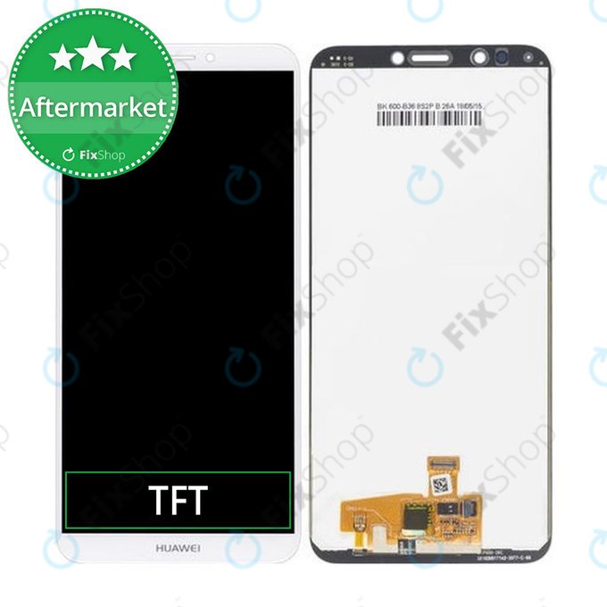 Huawei Y7 Prime (2018) - Écran LCD + Écran Tactile (Blanc)