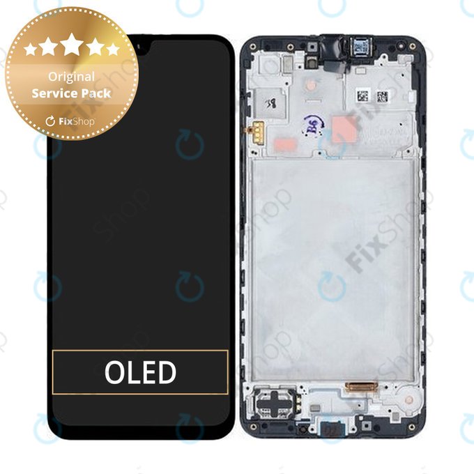 Samsung Galaxy A16 5G - Écran LCD + Ecran Tactile + Cadre (Blue Black) - GH82-36143A Genuine Service Pack